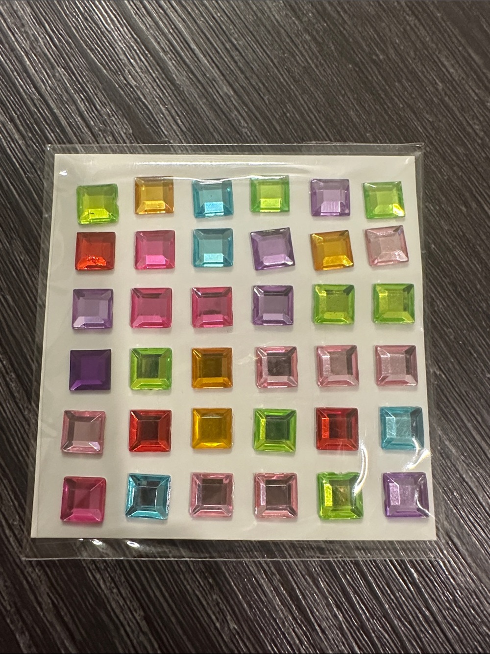 Assorted Multicolor Body/Nail Art Jewel Stickers - Decorative Gems Pack - Picture 11 of 14